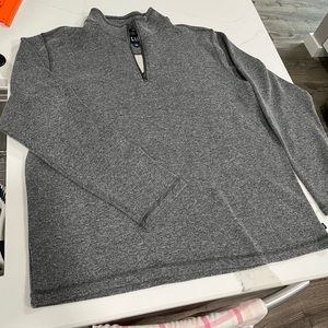 Men’s Gap pullover textured gray hoodie in size XL